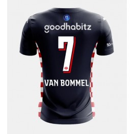 PSV Eindhoven Ruben van Bommel #7 Uit tenue 2025-26 Korte Mouw